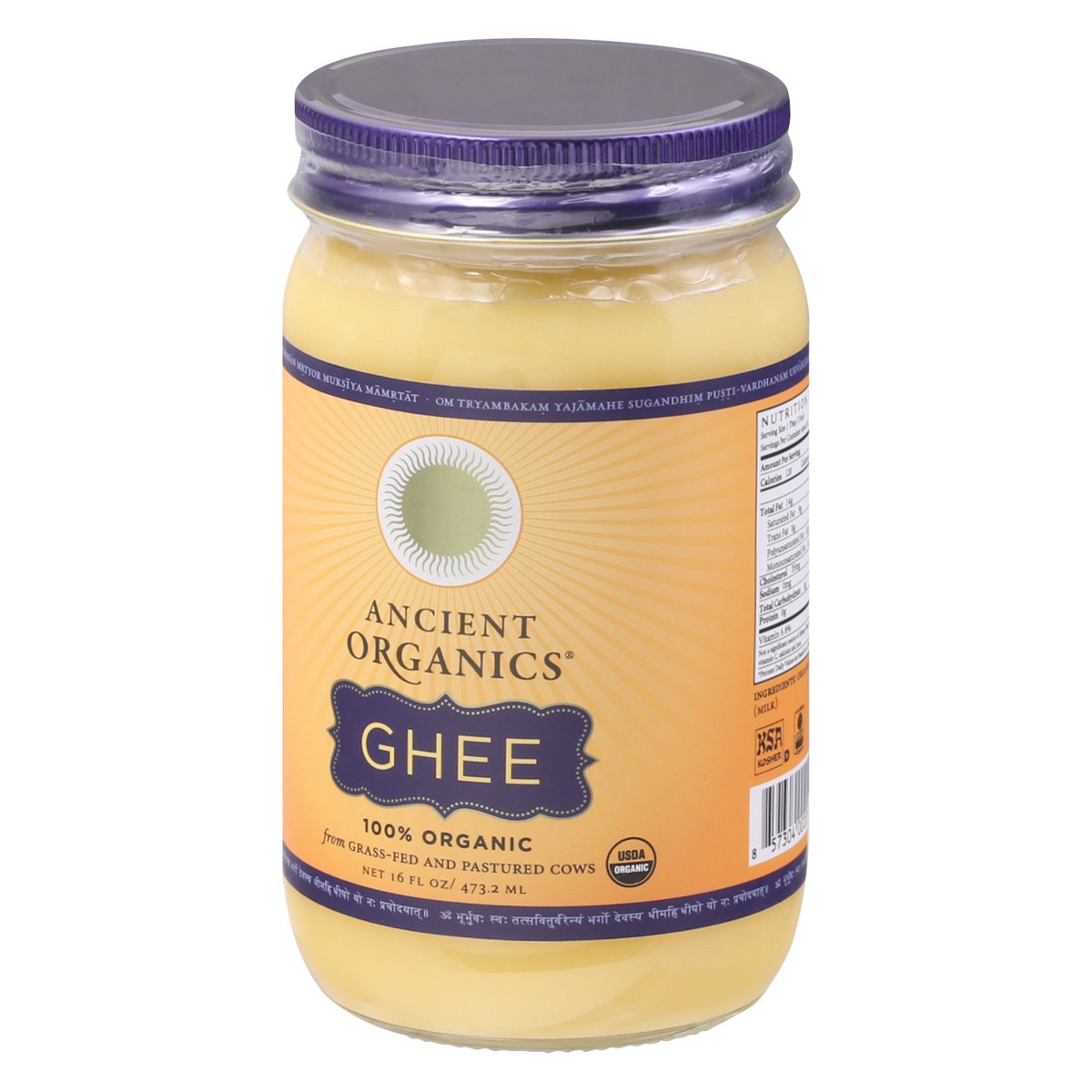 slide 10 of 13, Ancient Organics Ghee Artisan Org, 16 fl oz