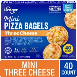 Kroger® Three Cheese Mini Pizza Bagels