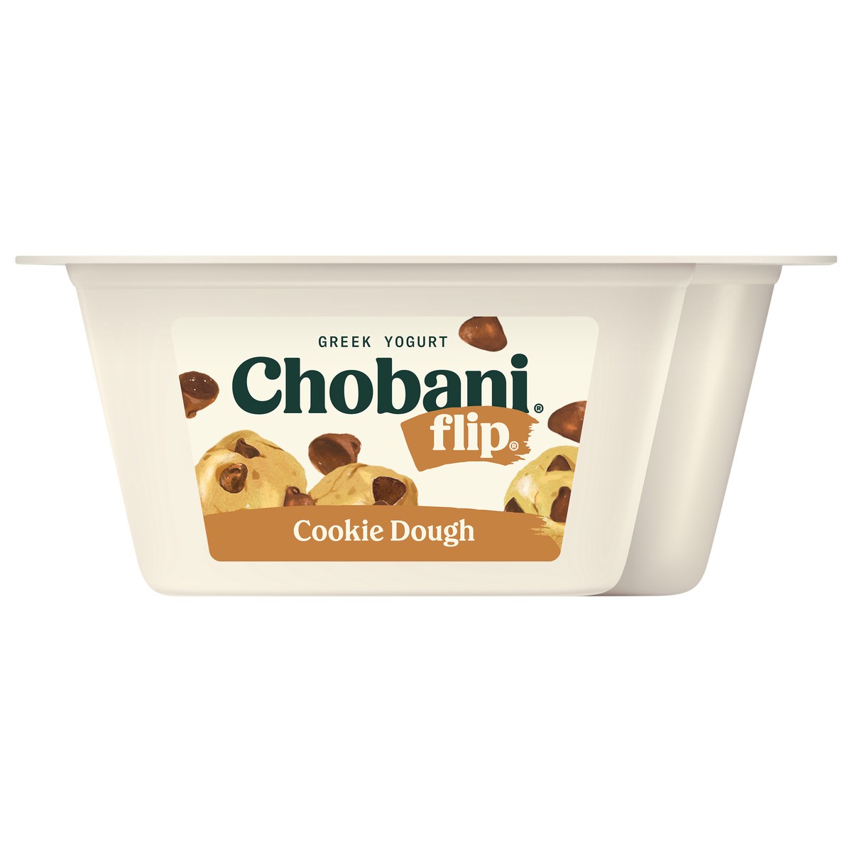 slide 1 of 10, Chobani Flip Low-Fat Cookie Dough Greek Yogurt 4.5oz, per lb