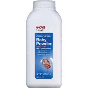 slide 1 of 1, CVS Health Cornstarch Baby Powder Mild & Gentle, 4 oz
