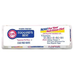 Eggland's Best Cage Free Large White Eggs, 12 count