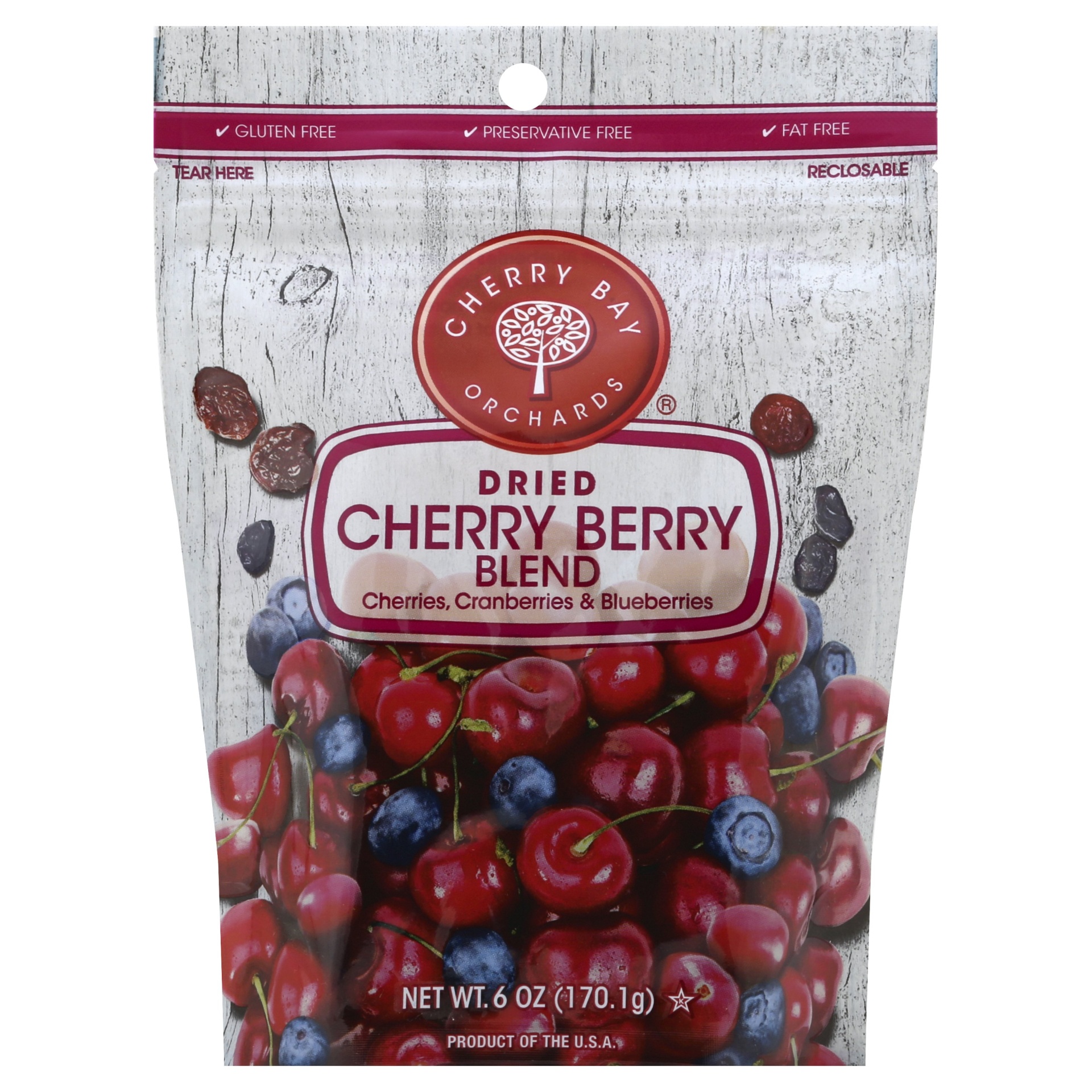Cherry Bay Orchards Dried Cherry Berry Blend 6 oz Shipt