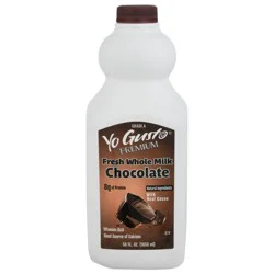 Yo Gusto Whole Fresh Chocolate Milk 56 fl oz