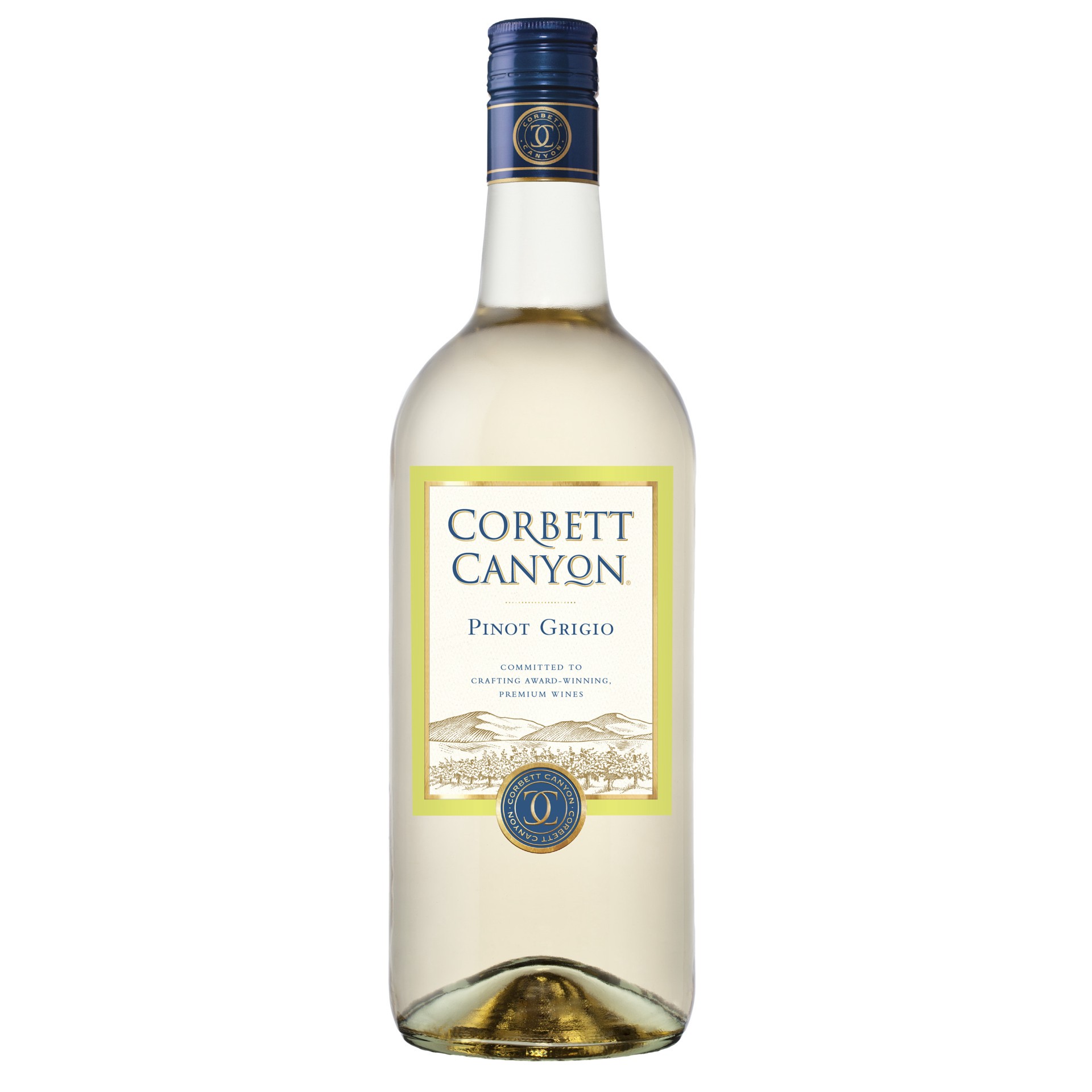 slide 1 of 2, Corbett Canyon Pinot Grigio, White Wine, Chile, 1 ct, 1.5L Bottle, 1.50 liter