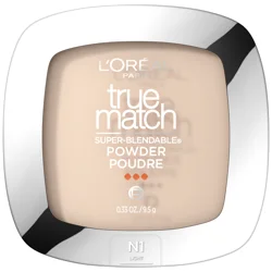 L'Oréal L'Oreal Paris True Match Makeup Super Blendable Oil-Free Pressed Powder - N1 Soft Ivory - 0.33oz