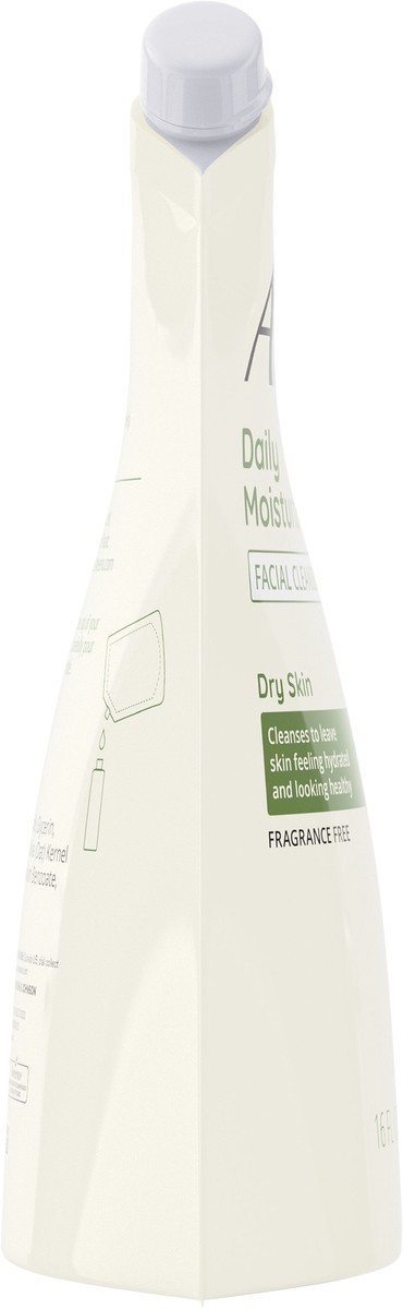 slide 4 of 7, Aveeno Daily Moisturizing Facial Cleanser with Soothing Non-GMO Oat, Leaves Skin Feeling Hydrated, Soft & Supple, Paraben-, Sulfate-, Fragrance-, Dye- & Soap-Free, Refill Pouch, 16 fl. oz, 16 fl oz