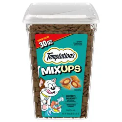 Temptations MixUps Super Value Size Surfers' Delight Tuna Shrimp & Salmon Flavor Treats for Cats Super Value Size 30 oz