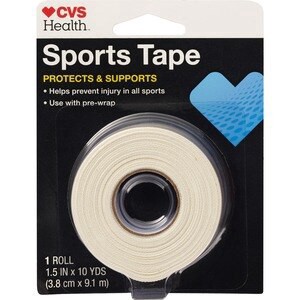 slide 1 of 1, CVS Health Sports Tape 1.5In X 10Yd, 1 Pack, 1 ct