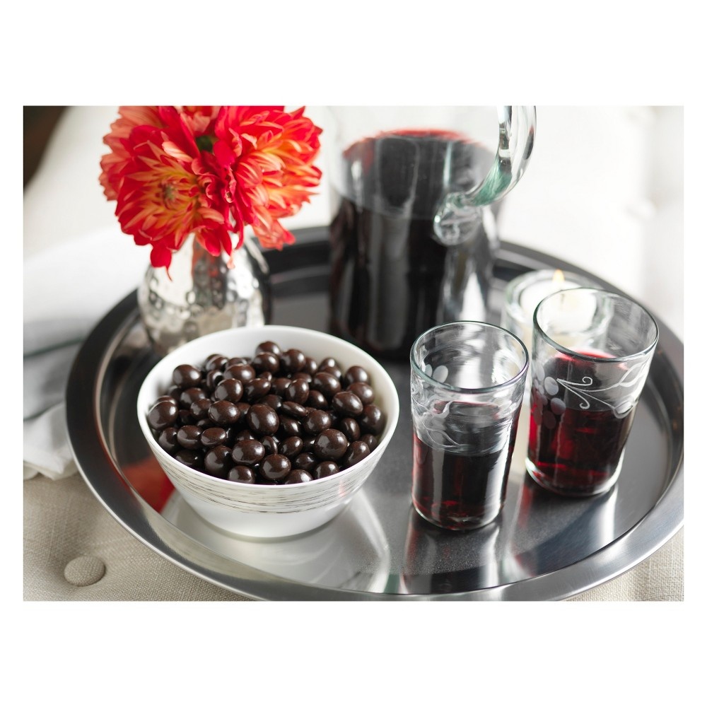 slide 4 of 6, Brookside Vineyard Inspired Merlot Grape & Black Currant Flavors Dark Chocolate, 6 oz