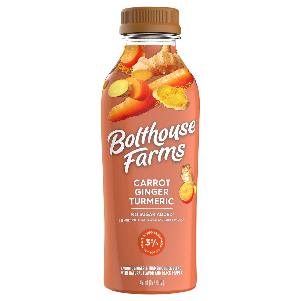 slide 1 of 5, Bolthouse Farms Carrot Ginger Turmeric Juice - Each, 1 ct