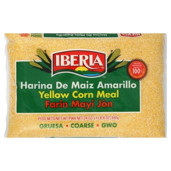 slide 1 of 1, Iberia Coarse Yellow Cornmeal - 24 OZ, 24 oz