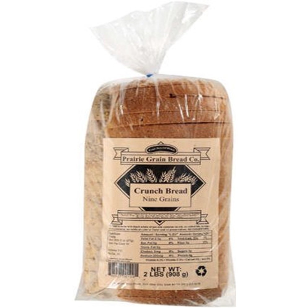 slide 1 of 1, Prairie Grain Bread Co. Nine Grains Crunch Bread, 32 oz