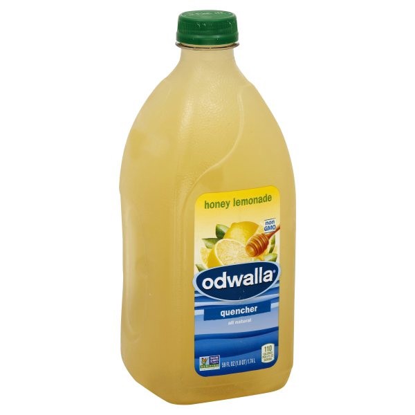 slide 1 of 4, Odwalla Honey Lemonade Quencher, 59 fl oz