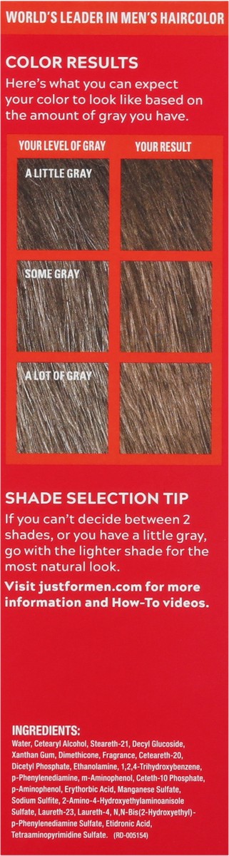 slide 7 of 13, Just For Men Light Brown Autostop Hair Color, 1 ct