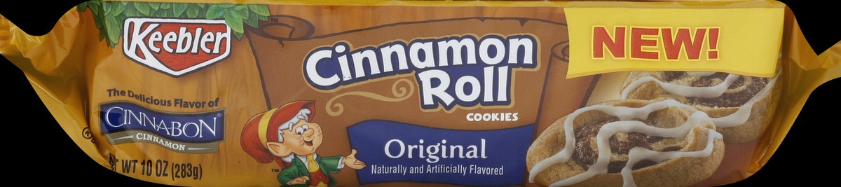slide 4 of 6, Keebler Original Cinnamon Roll Cookies, 10 oz