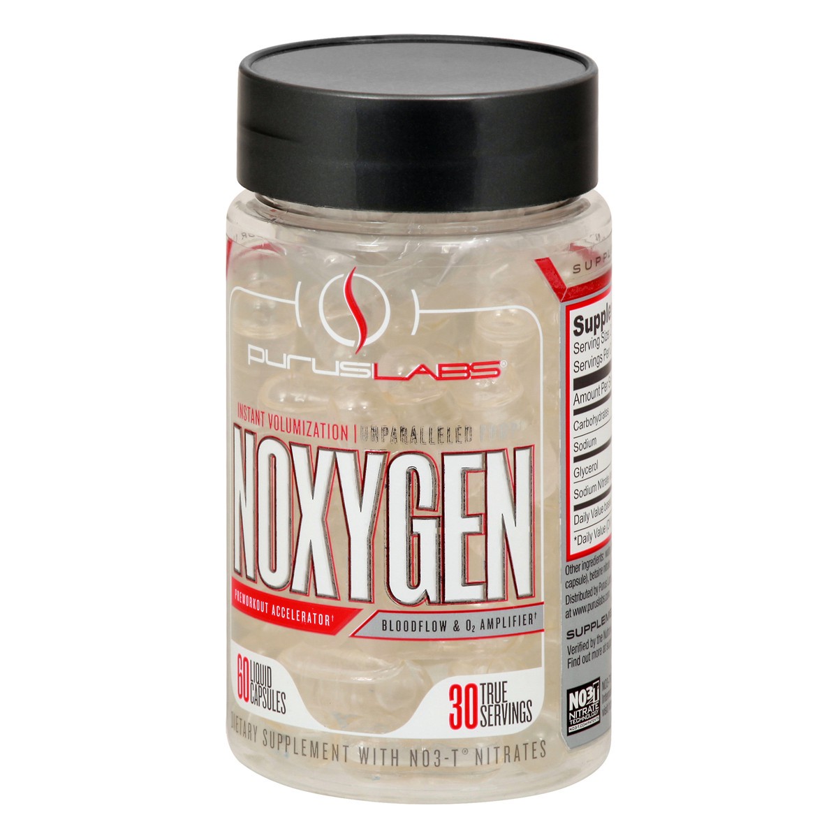 slide 2 of 12, Purus Noxygen Preworkout Accelartor Capsules, 60 ct