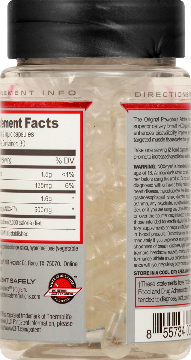 slide 5 of 12, Purus Noxygen Preworkout Accelartor Capsules, 60 ct