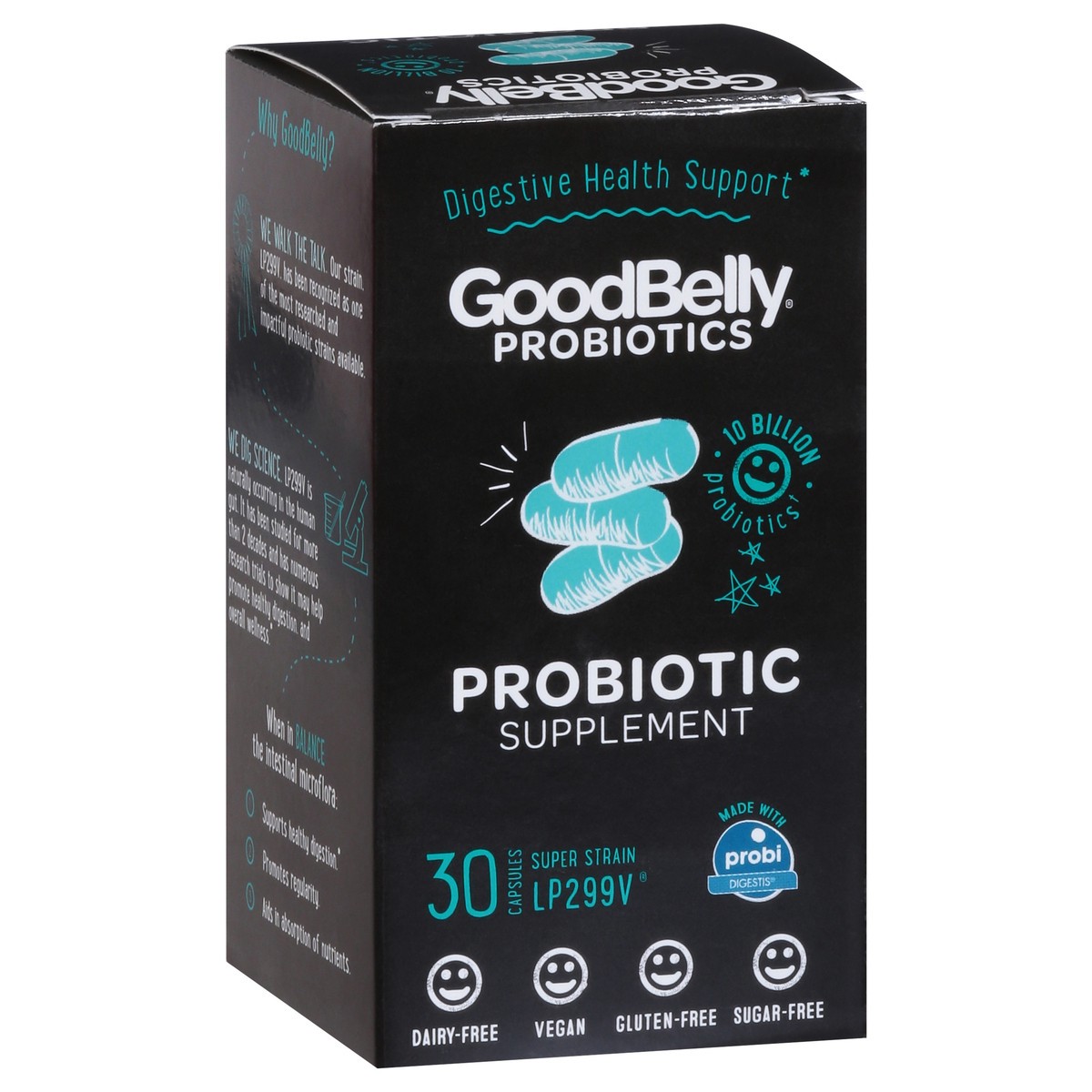 slide 2 of 10, GoodBelly Super Strain LP299V Probiotic Supplement 30 ea, 30 ct