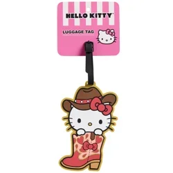 Sanrio Western Hello Kitty Luggage Tag