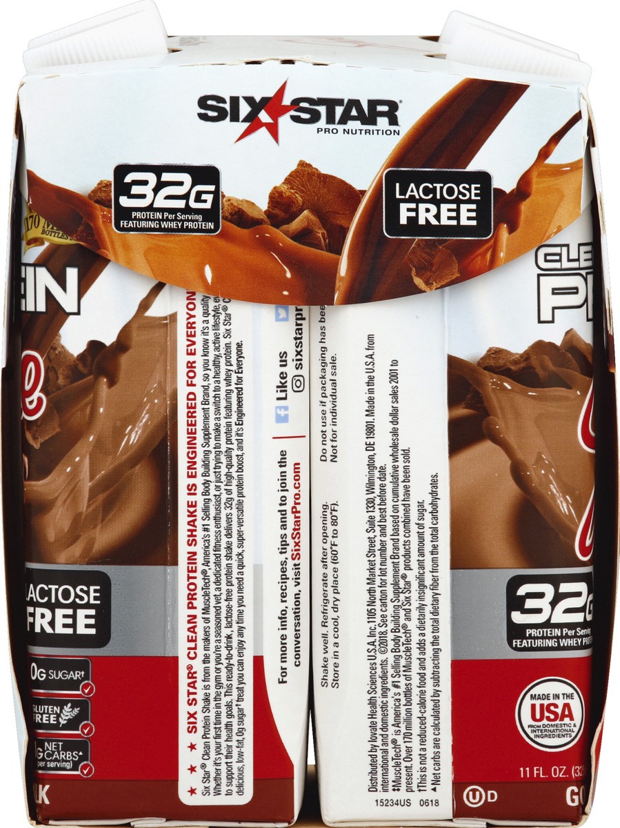 slide 3 of 6, Six Star Protein Shake 4 ea, 4 ct