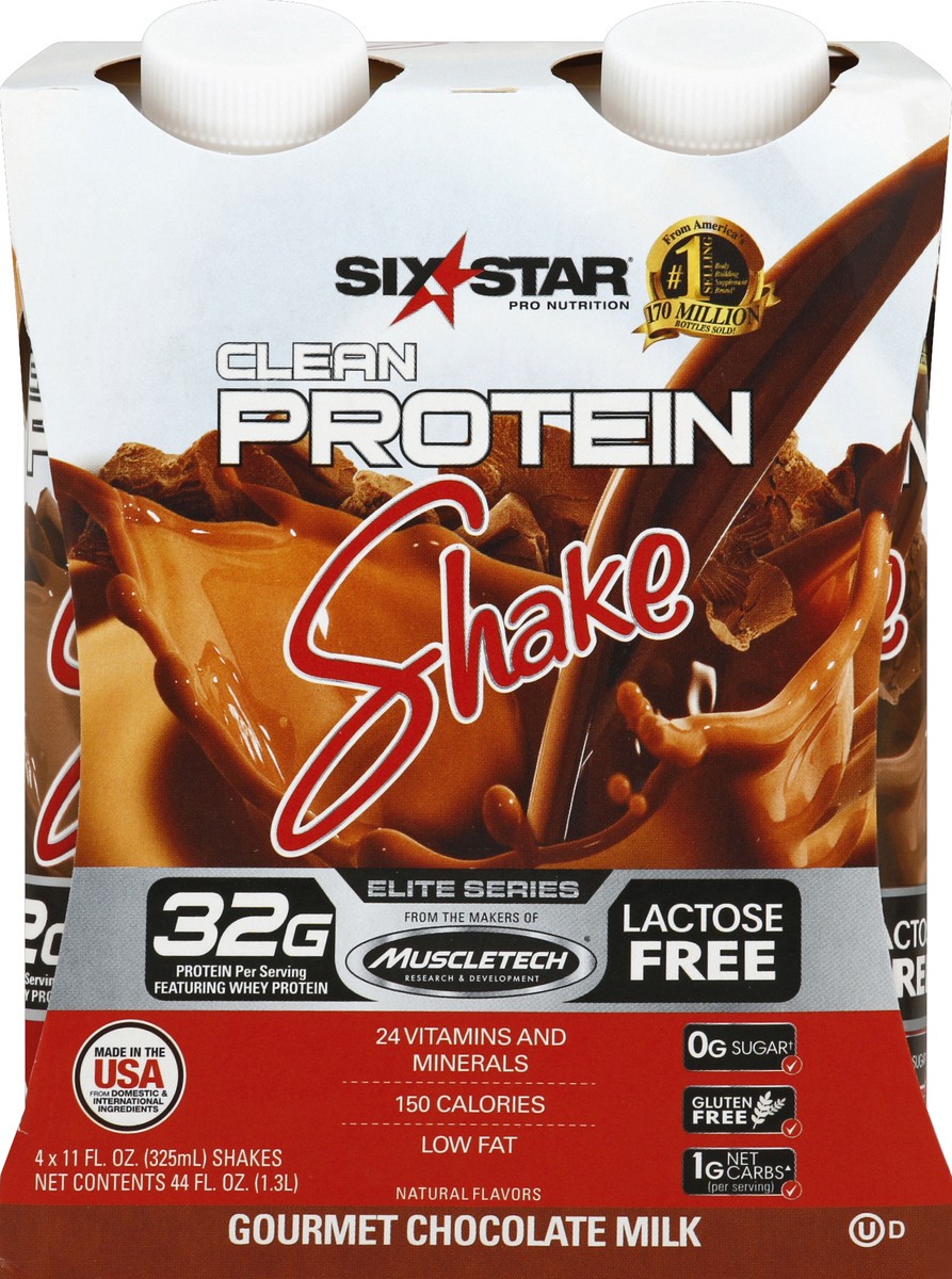 slide 5 of 6, Six Star Protein Shake 4 ea, 4 ct