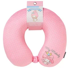 Sanrio Hello Kitty My Melody Memory Foam Travel Neck Pillow