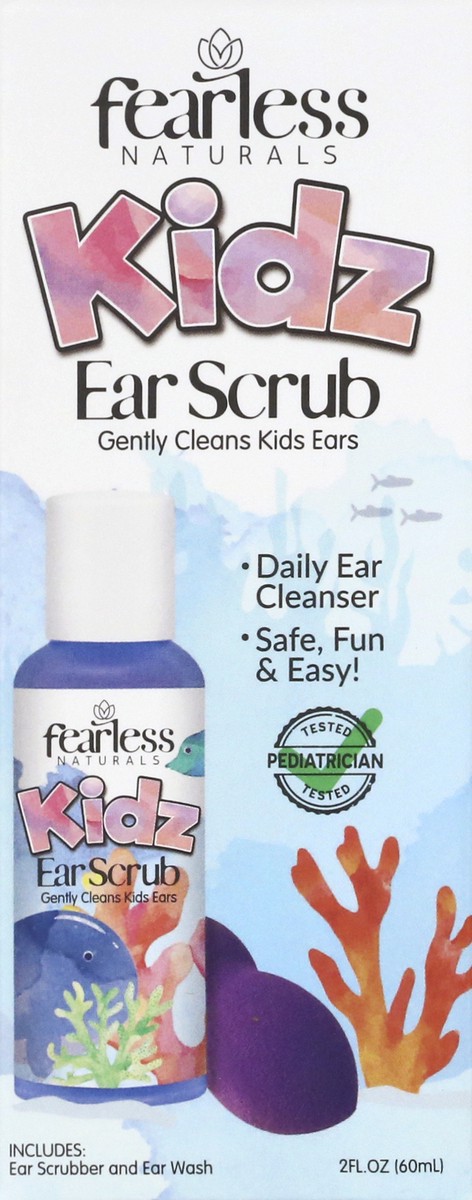 slide 4 of 12, Fearless Naturals Kidz Ear Scrub 2 oz, 2 oz