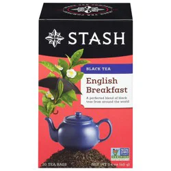 Stash English Breakfast Black Tea 20 Tea Bags