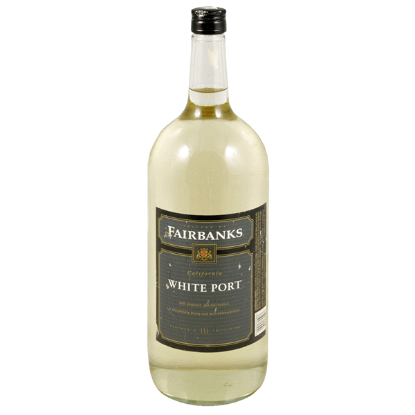 slide 1 of 1, Fairbanks White Port Wine, 1.5 liter