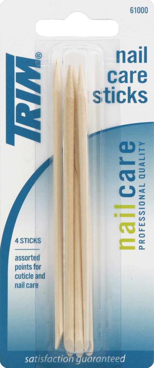 slide 2 of 2, Trim Nail Care Sticks, 4 ct