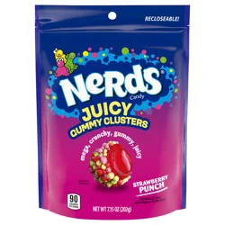 Nerds Juicy Gummy Clusters 7.15 Ounce Stand Up Bag