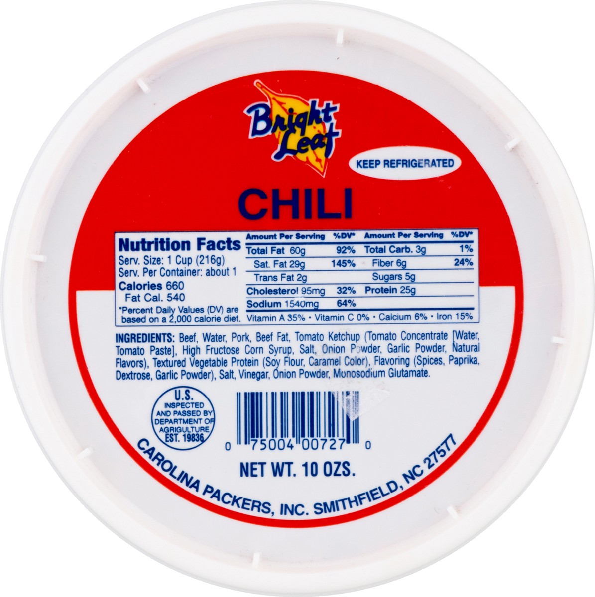 Bright Leaf Chili 10 Oz Shipt 