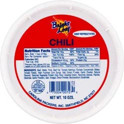 Bright Leaf Chili - 10 oz