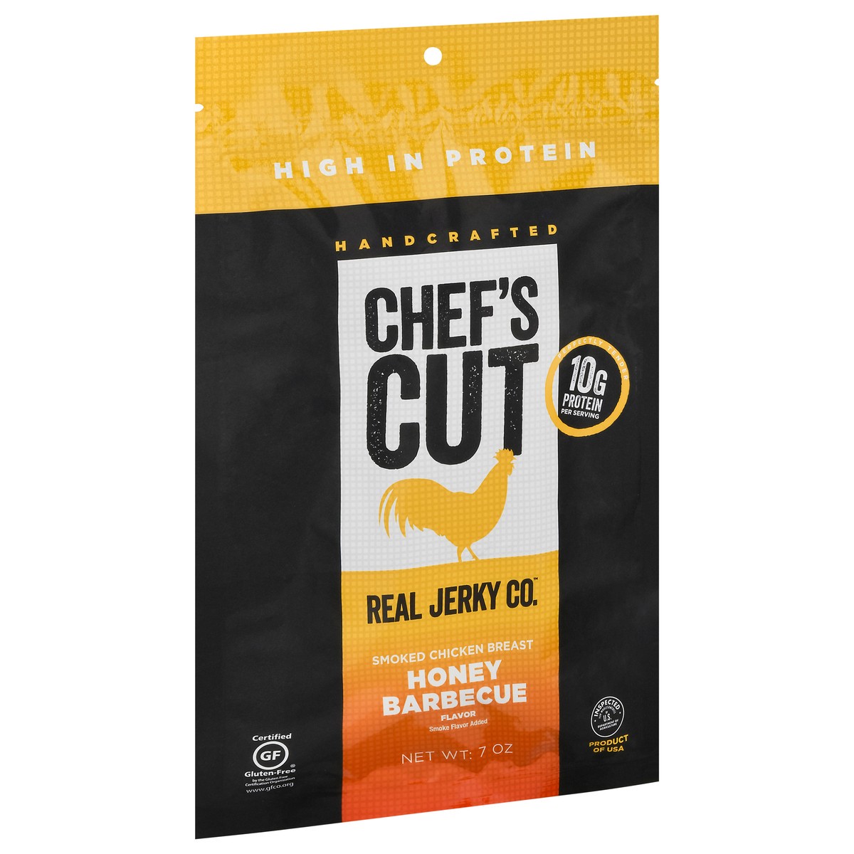 slide 10 of 12, Chef's Cut Real Jerky Co. Smoked Honey Barbecue Chicken Breast 7 oz, 7 oz