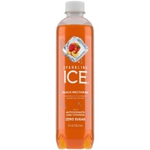 slide 1 of 1, Sparkling ICE Peach Netarine Sparkling Water, 12 ct