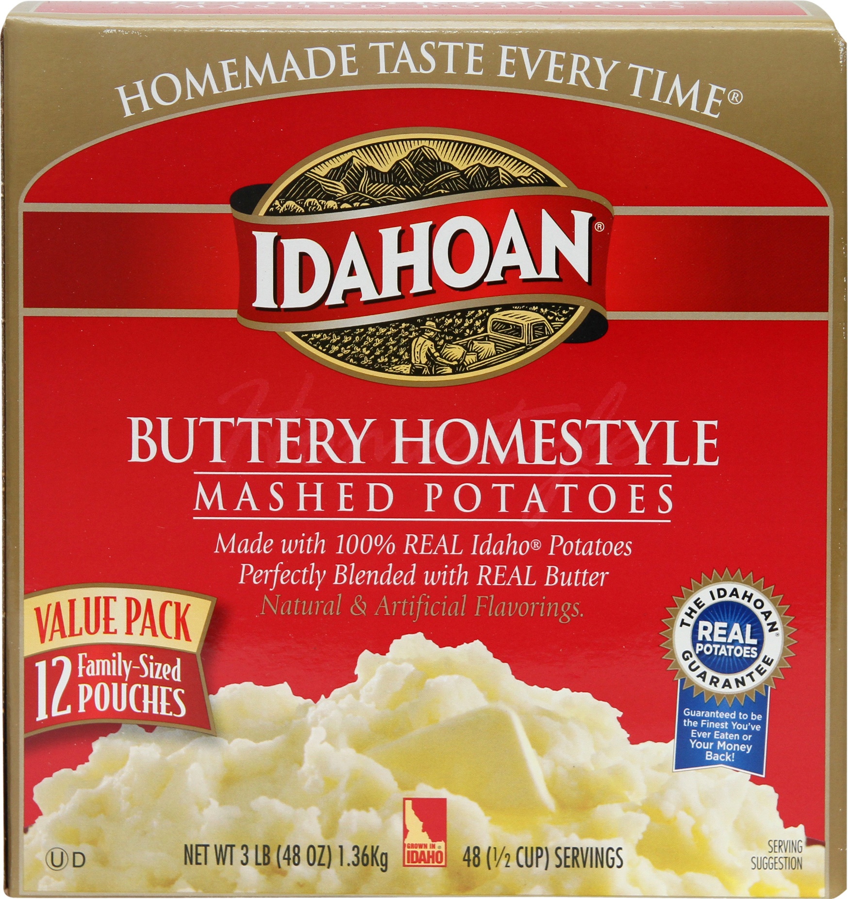 slide 1 of 1, Idahoan Buttery Homestyle Pot, 1 ct