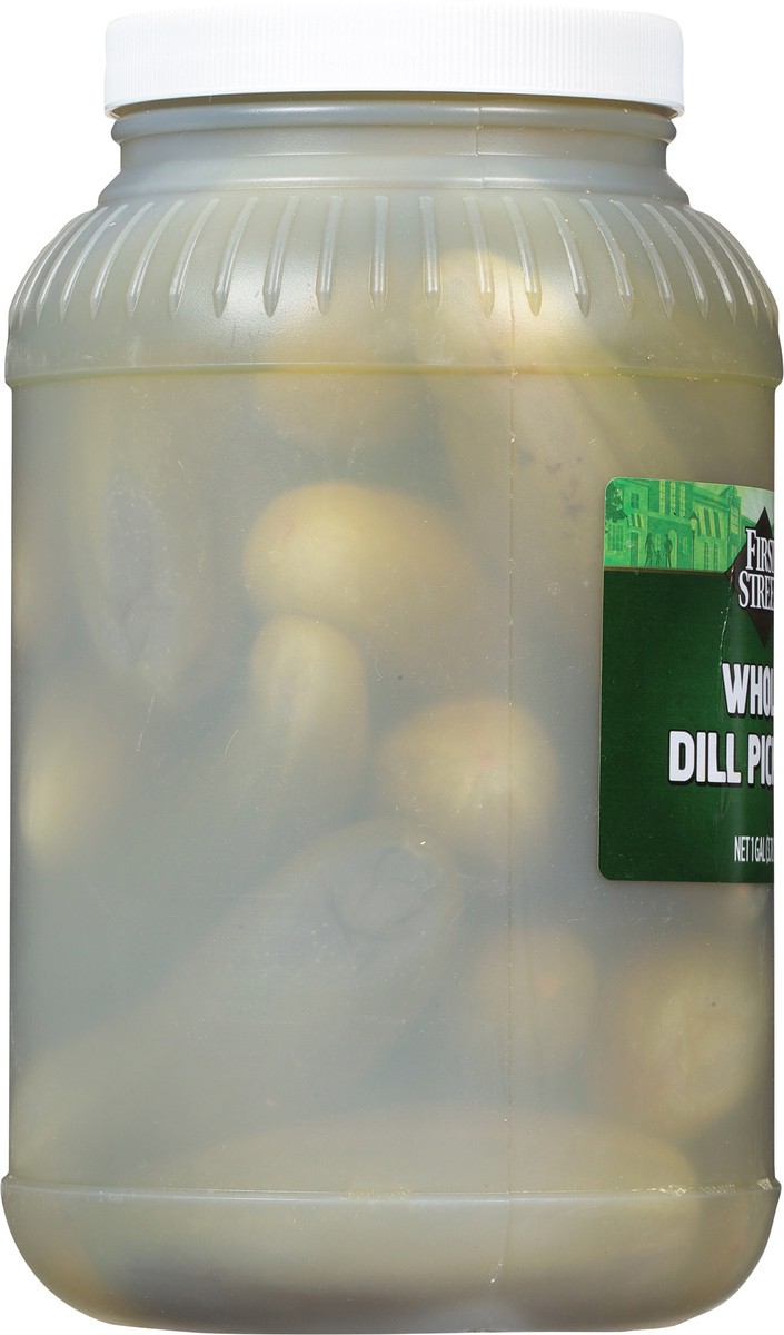 slide 7 of 13, Cb22 First Street Whole Dill Pickles, 1 gal