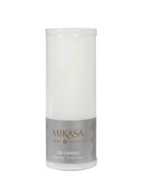 Mikasa LED Wax Pillar 3" x 8"