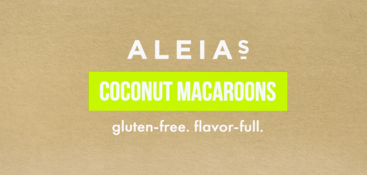 slide 6 of 10, Aleia's Gluten Free Coconut Macaroons, 9 oz