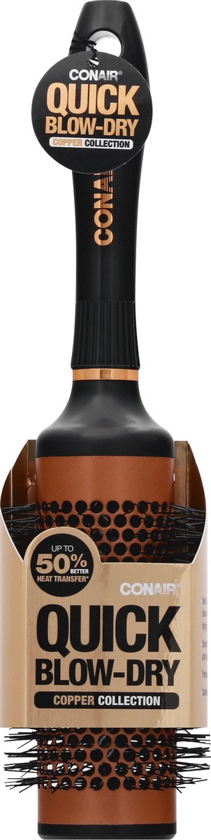 slide 4 of 11, Conair Copper Collection Quick Blow-Dry Hair Brush 1 ea, 1 ct