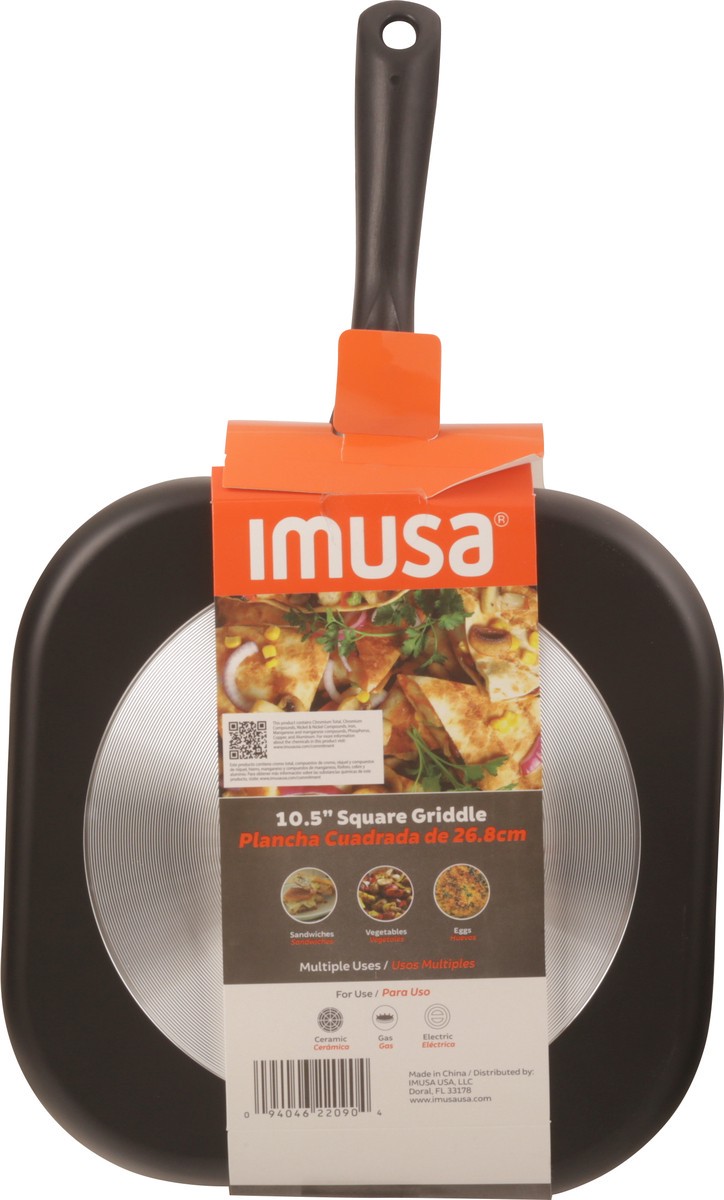 slide 6 of 10, IMUSA Square Griddle 10.5 Inch 1 ea, 1 ct