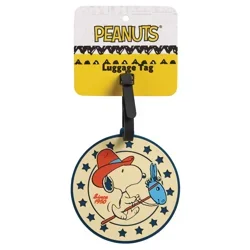 Peanuts Western Luggage Tag