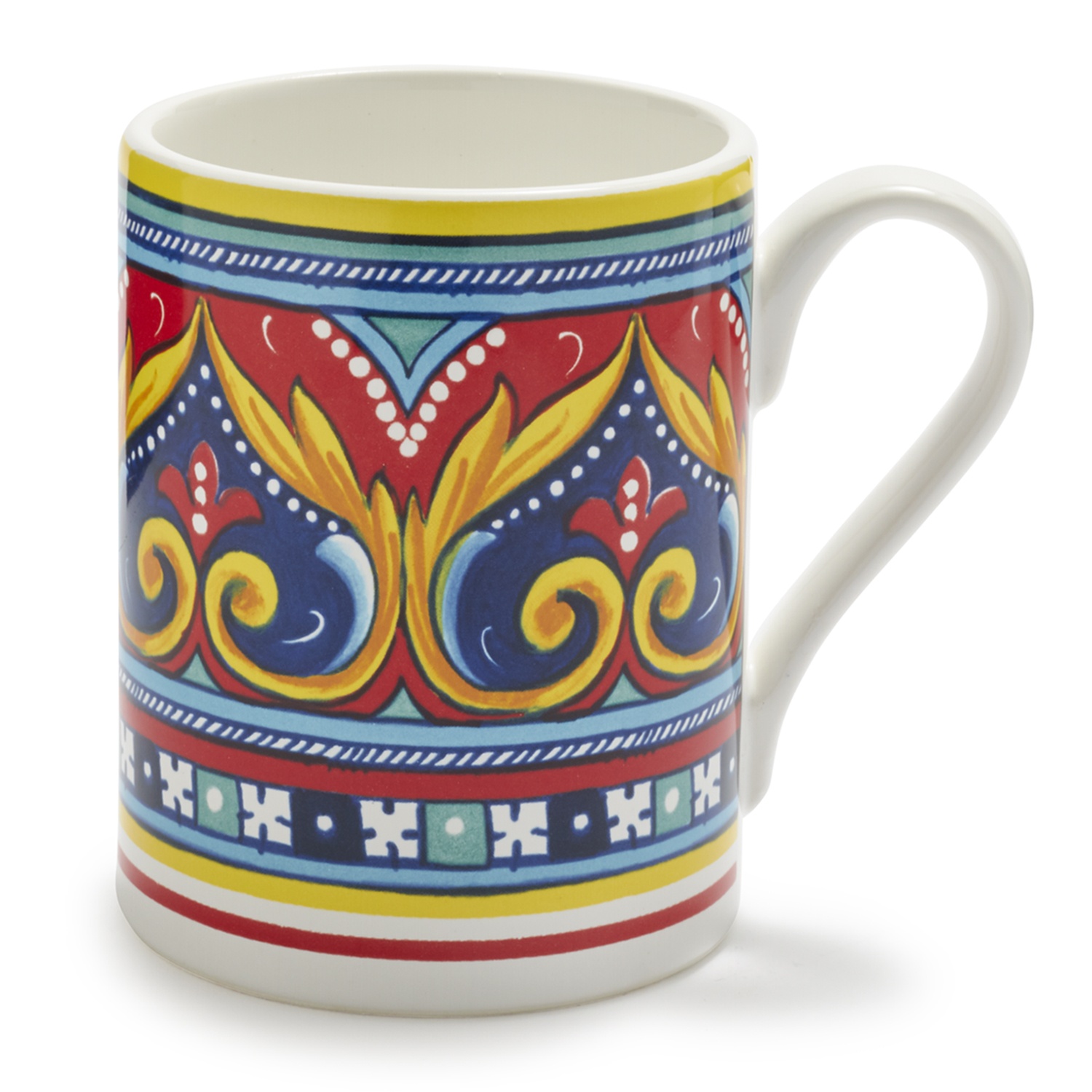 slide 1 of 1, Sur La Table Geo Deruta Mug, 1 ct