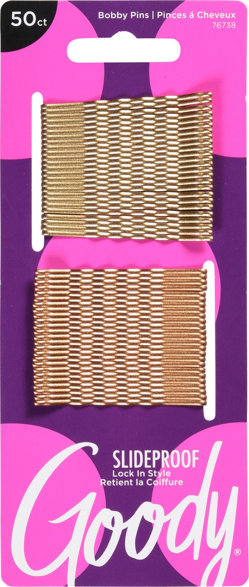 slide 8 of 9, Goody Bobby Pins 50 ea, 50 ct