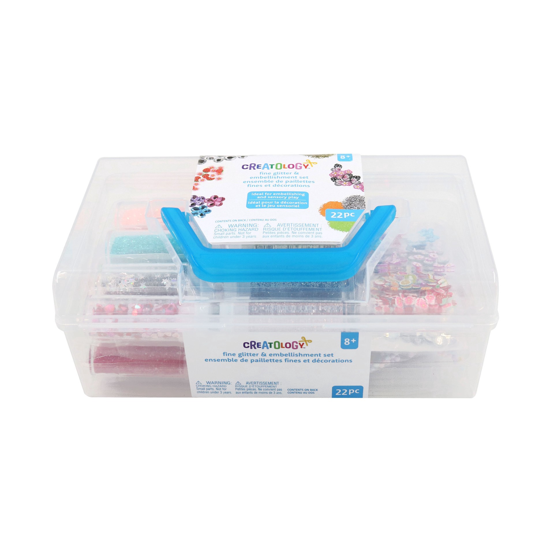 slide 5 of 5, Fine Glitter & Embellishment Set By Creatology, 1 ct