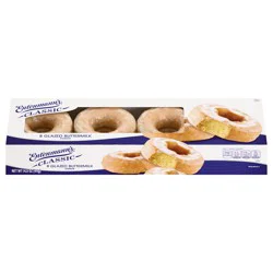 Entenmann's Glazed Buttermilk Donuts, 8 count, 14.5 oz