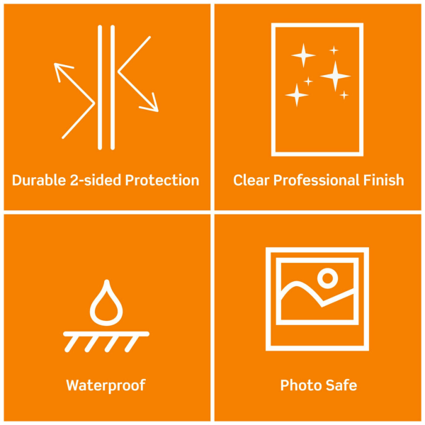 slide 10 of 10, Scotch Letter Size Thermal Laminating Pouches, 5 mil, 11 1/2 x 9, 100 ct