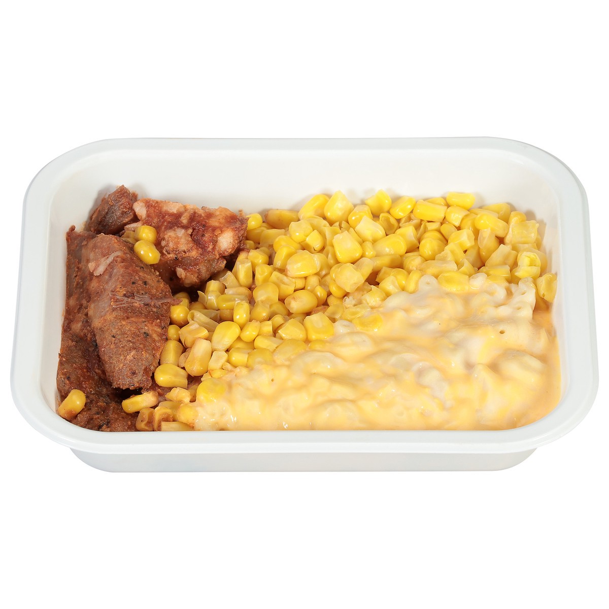 slide 1 of 13, L&B BBQ Boneless Ribs with Mac & Cheese 13.0 oz, 13 oz