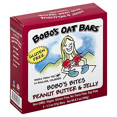 slide 1 of 10, Bobo's Bites - Peanut Butter & Jelly, 6.5 oz
