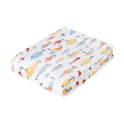 Havenstay Printed Plush Throw Fishing Lures, 50 In X 70 In
